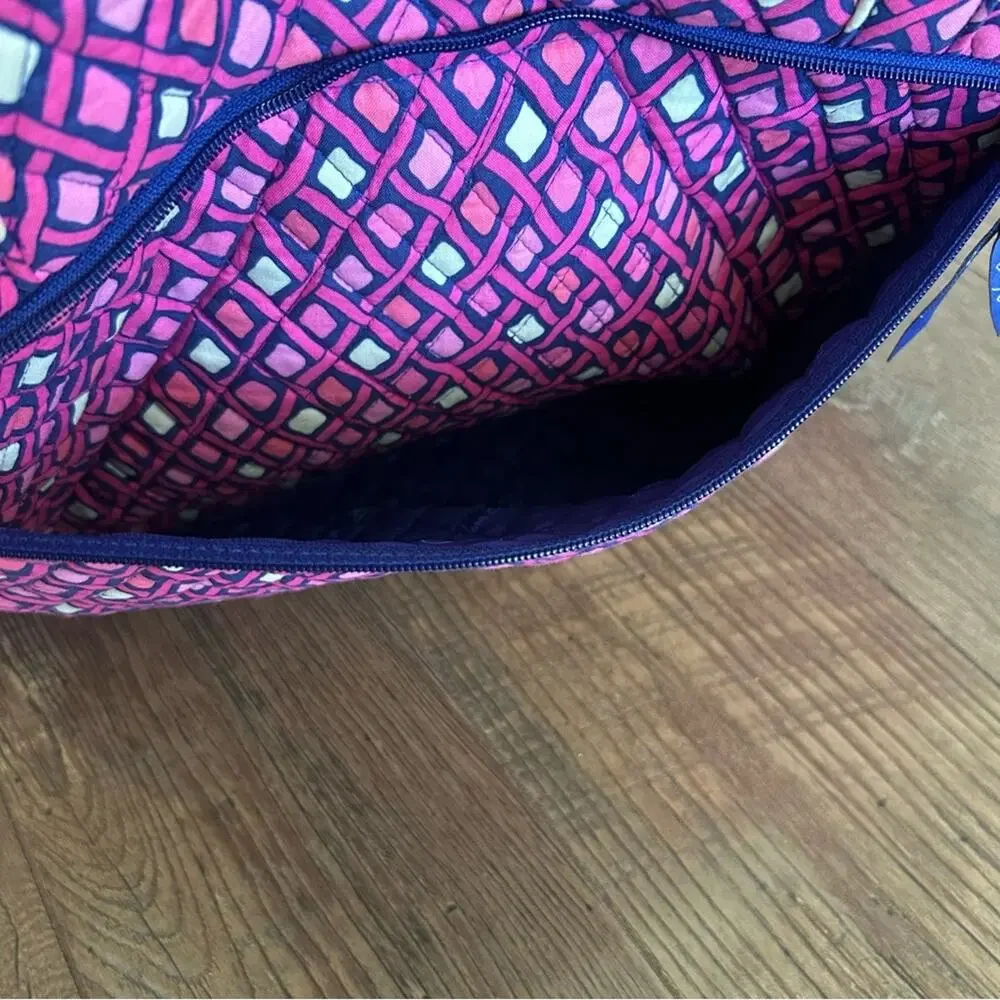 Vera Bradley Stroll Around Baby Bag Katalina Pink Diamonds Pattern